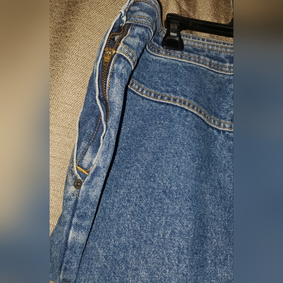 Vintage The Gap Work Performance Denim Jean Skirt SZ 13/14 - Picture 2 of 6